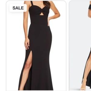 Long black dress formal holiday & cocktail size medium